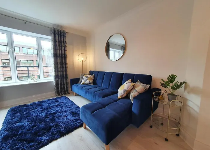 Modern 1-Bedroom Close To The Liffey