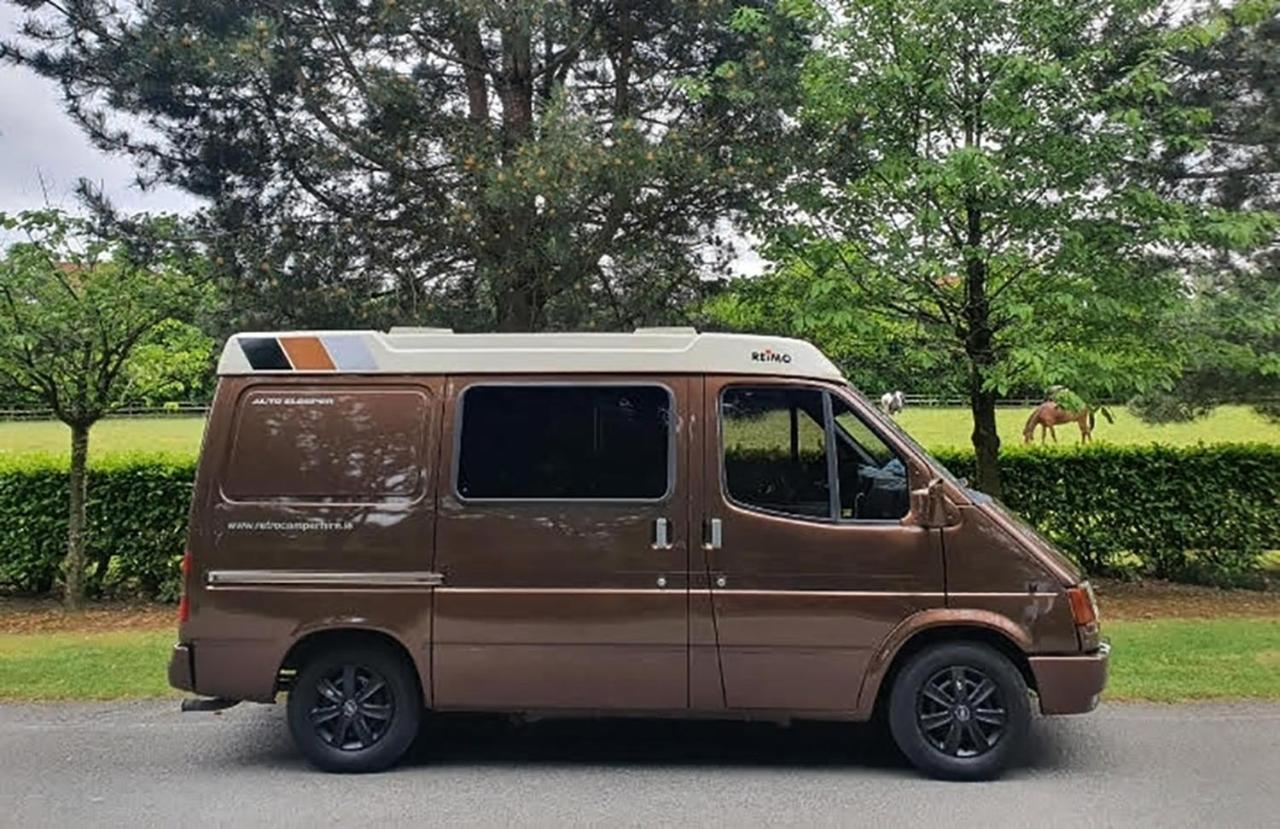 Retro Camper Hire Discover Ireland Campsite