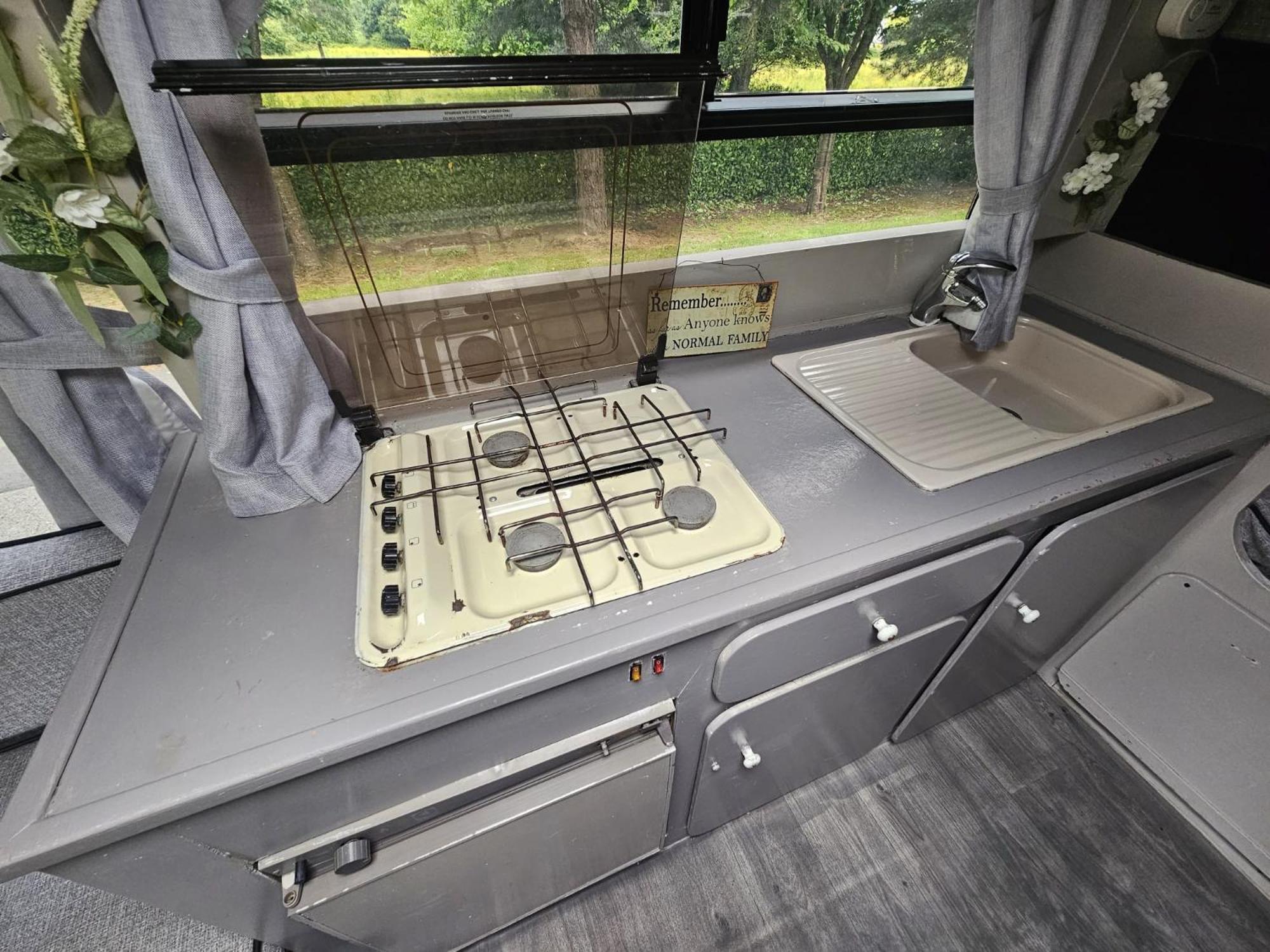 Retro Camper Hire Discover Ireland Campsite *