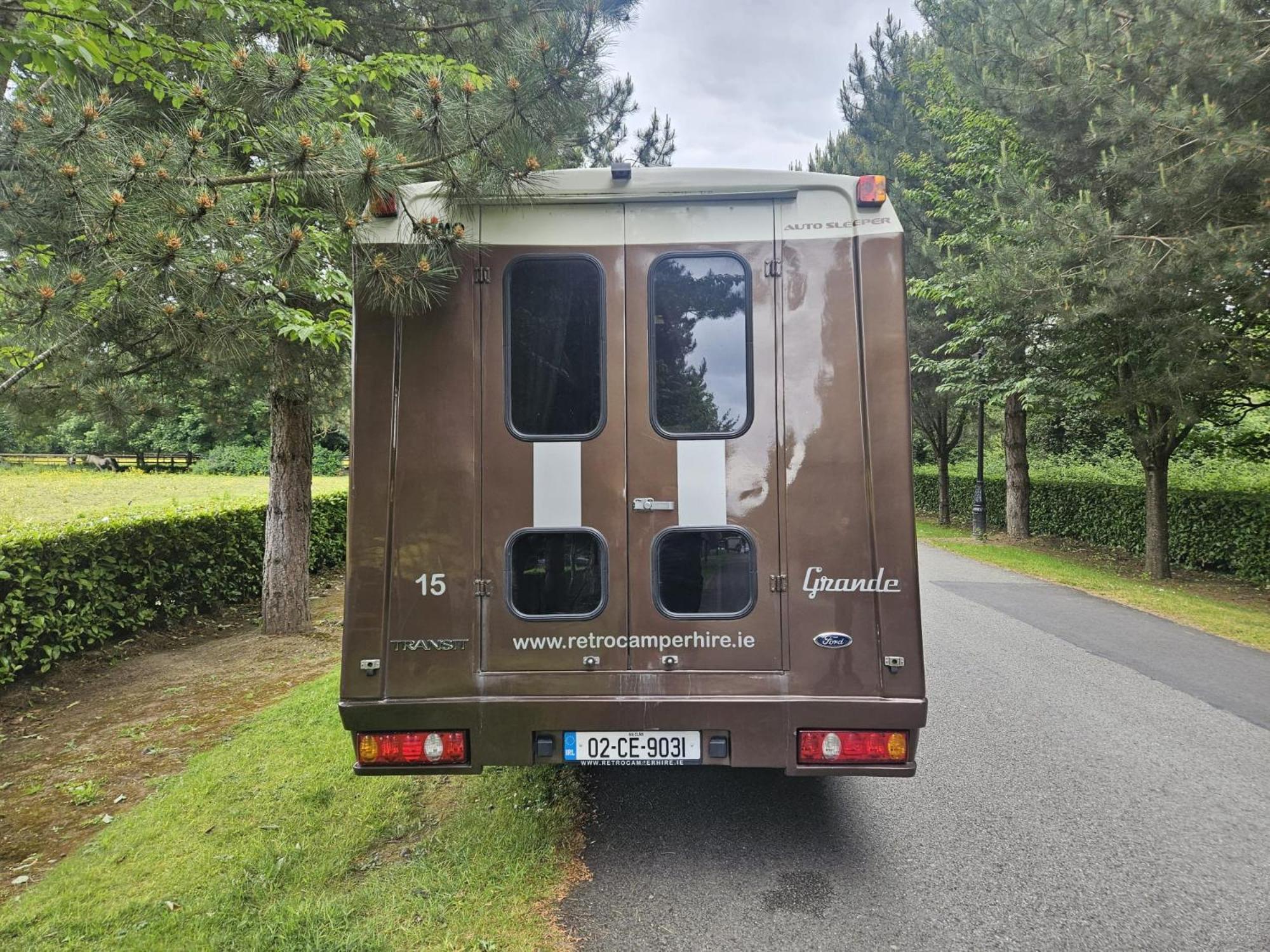 Retro Camper Hire Discover Ireland Campsite Dublin